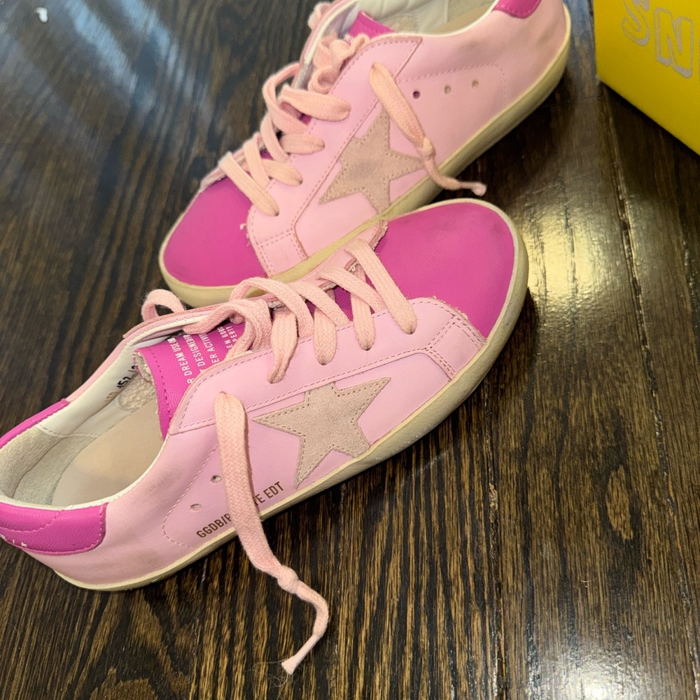 Pink Golden Goose Sneakers